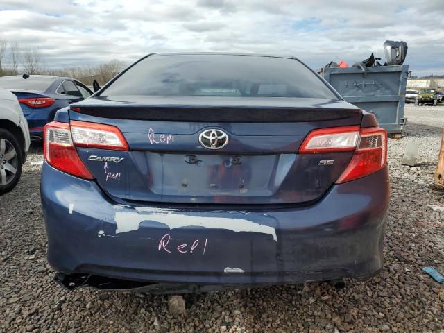 4T1BF1FKXEU818529 - 2014 TOYOTA CAMRY L BLUE photo 6