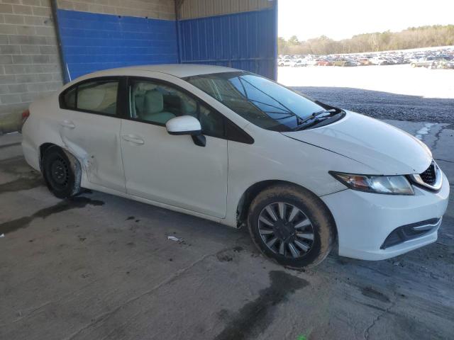 2HGFB2F51FH511063 - 2015 HONDA CIVIC LX WHITE photo 4