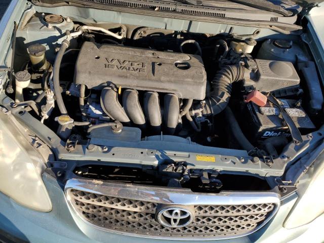 2T1BR32E76C683533 - 2006 TOYOTA COROLLA CE GREEN photo 11