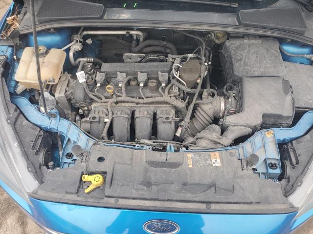 1FADP3F29FL277279 - 2015 FORD FOCUS SE BLUE photo 11