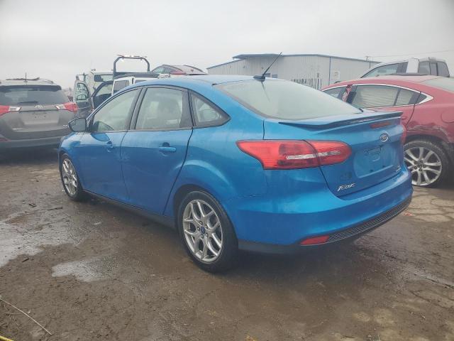 1FADP3F29FL277279 - 2015 FORD FOCUS SE BLUE photo 2