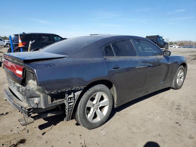 2C3CDXBG1EH268633 - 2014 DODGE CHARGER SE CHARCOAL photo 3