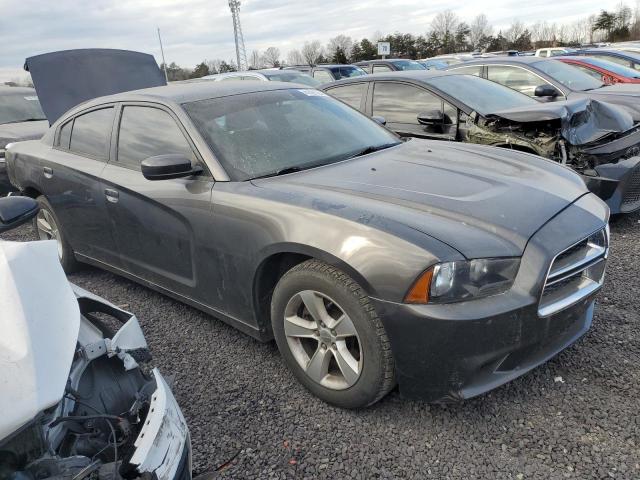 2C3CDXBG1EH268633 - 2014 DODGE CHARGER SE CHARCOAL photo 4