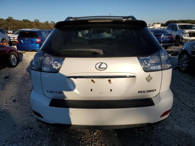 2T2HK31UX8C072806 - 2008 LEXUS RX 350 WHITE photo 6