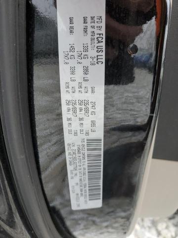 2C4RC1BG5JR277605 - 2018 CHRYSLER PACIFICA TOURING L BLACK photo 13