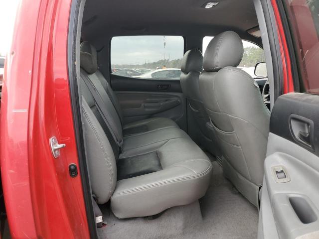 5TELU42N28Z583507 - 2008 TOYOTA TACOMA DOUBLE CAB 红色 照片 10