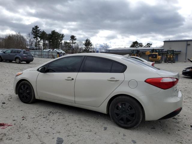 KNAFK4A69E5139288 - 2014 KIA FORTE LX WHITE photo 2