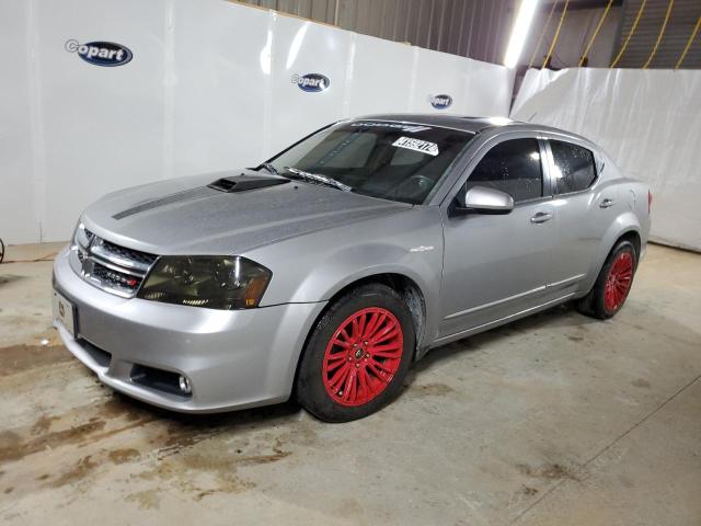 1C3CDZCGXDN709384 - 2013 DODGE AVENGER SXT SILVER photo 1