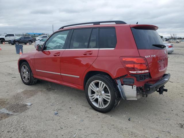 WDCGG5HB4FG357463 - 2015 MERCEDES-BENZ GLK350 350 RED photo 2