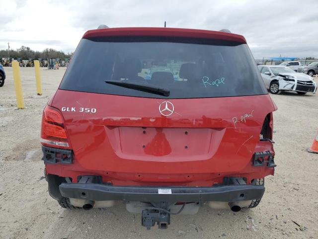 WDCGG5HB4FG357463 - 2015 MERCEDES-BENZ GLK350 350 RED photo 6