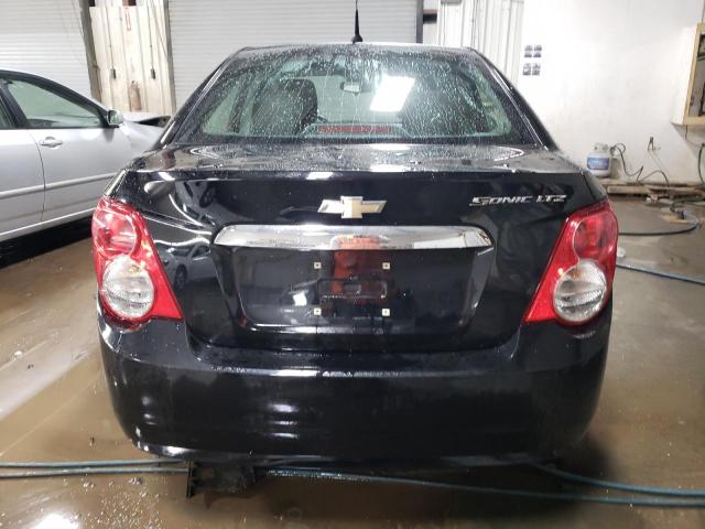 1G1JE5SH7C4103797 - 2012 CHEVROLET SONIC LTZ BLACK photo 6