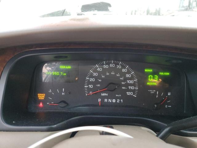 1LNHM81W91Y729914 - 2001 LINCOLN TOWN CAR EXECUTIVE Weiß Foto 9