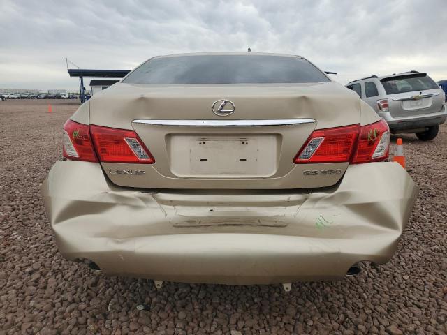 JTHBJ46GX82196528 - 2008 LEXUS ES 350 BEIGE photo 6