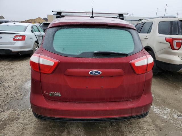 1FADP5CUXDL533184 - 2013 FORD C-MAX PREMIUM RED photo 6