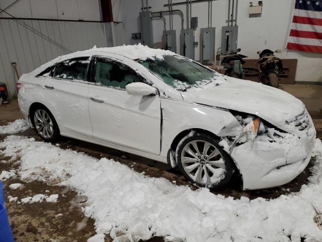 5NPEC4AC9DH533826 - 2013 HYUNDAI SONATA SE WHITE photo 4