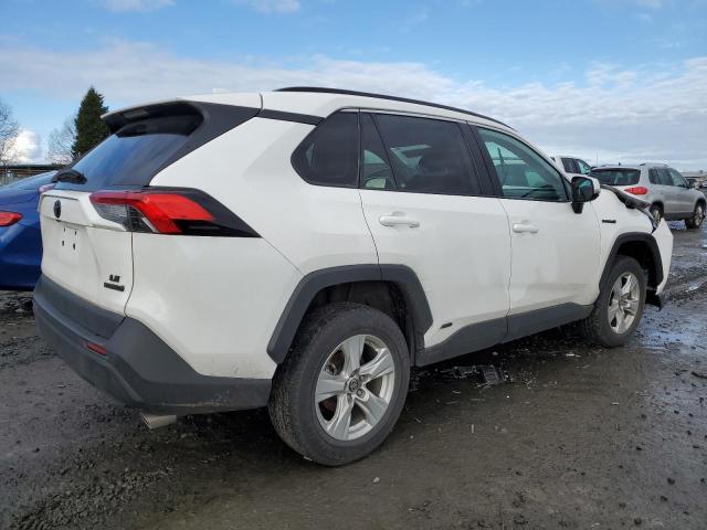 4T3MWRFVXMU022659 - 2021 TOYOTA RAV4 LE WHITE photo 3