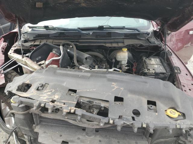 1C6RR7GT0GS315232 - 2016 RAM 1500 SLT MAROON photo 11