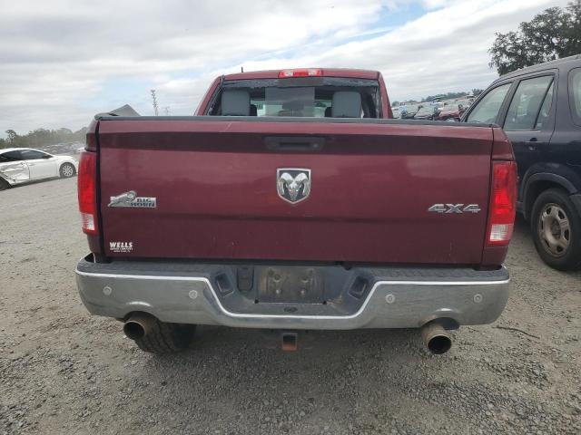 1C6RR7GT0GS315232 - 2016 RAM 1500 SLT MAROON photo 6
