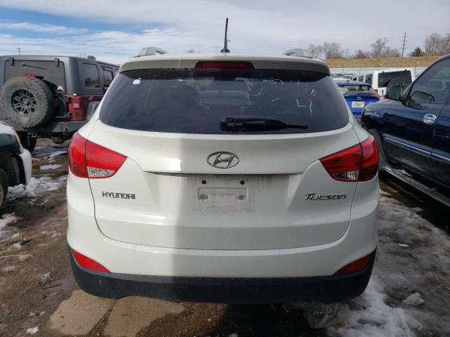 KM8JU3AC1BU150533 - 2011 HYUNDAI TUCSON GLS WHITE photo 6