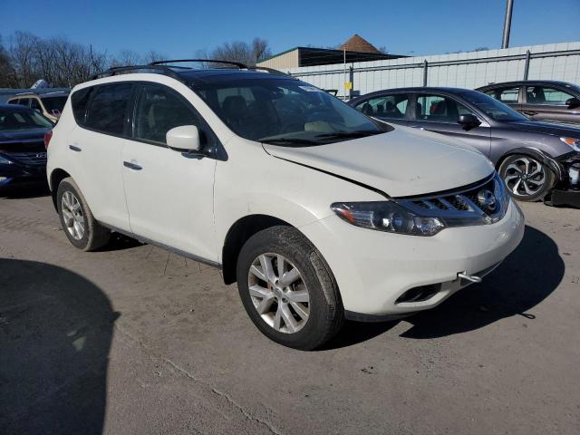 JN8AZ1MW5EW518371 - 2014 NISSAN MURANO S WHITE photo 4