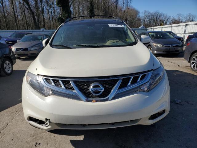 JN8AZ1MW5EW518371 - 2014 NISSAN MURANO S WHITE photo 5