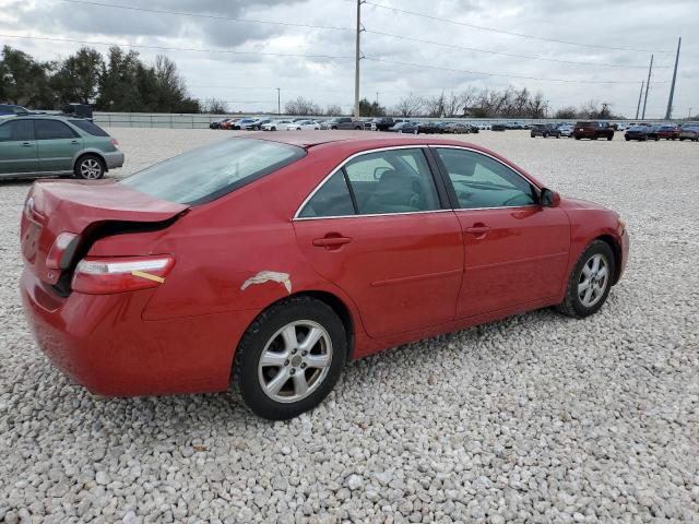 4T1BK46K39U077868 - 2009 TOYOTA CAMRY SE RED photo 3