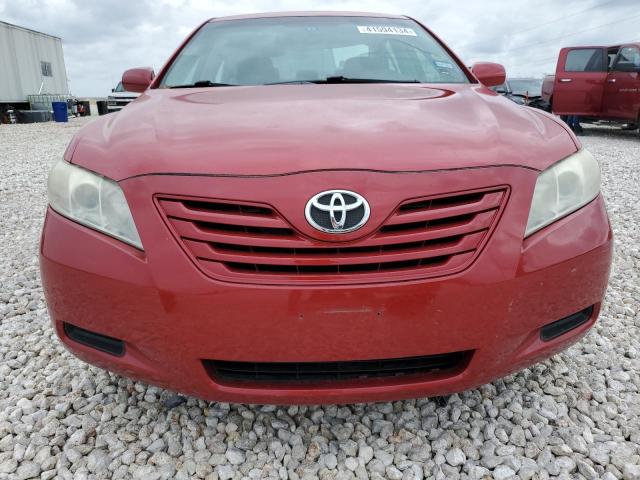 4T1BK46K39U077868 - 2009 TOYOTA CAMRY SE RED photo 5