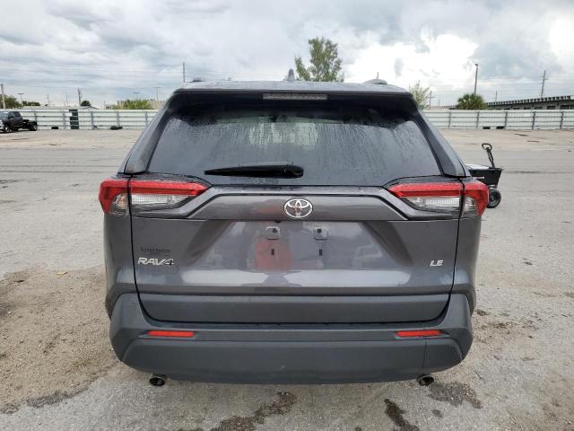 JTMH1RFV8KD035288 - 2019 TOYOTA RAV4 LE GRAY photo 6