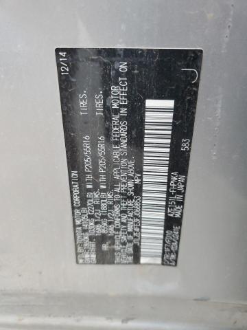 JTLZE4FE3FJ068853 - 2015 TOYOTA SCION XB 银色 照片 13