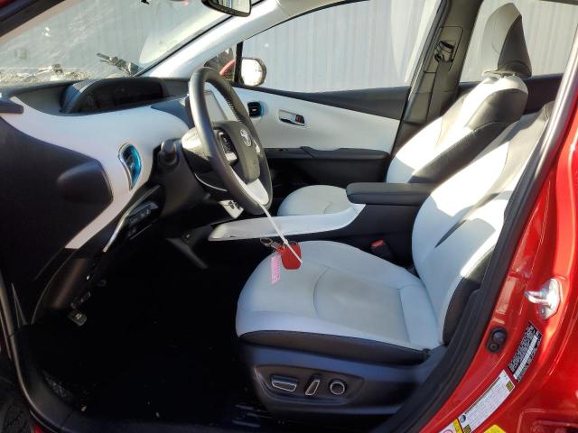 JTDKARFP3H3050299 - 2017 TOYOTA PRIUS PRIM წითელი ფოტო 7