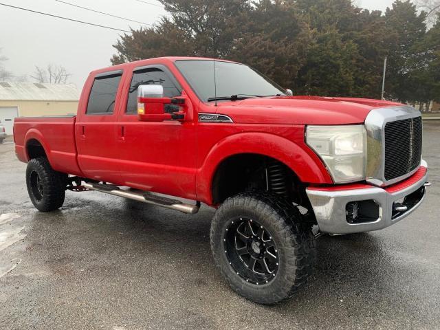 1FT7W2BT6BEC84711 - 2011 FORD F250 SUPER DUTY RED photo 1