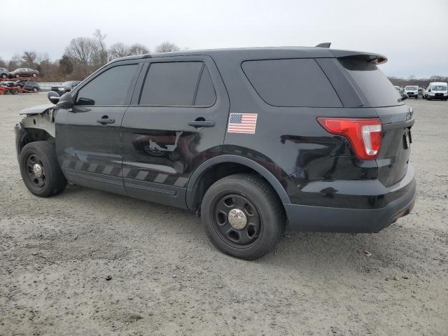 1FM5K8AR8GGA86795 - 2016 FORD EXPLORER POLICE INTERCEPTOR შავი ფოტო 2