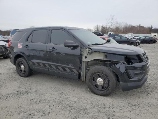 1FM5K8AR8GGA86795 - 2016 FORD EXPLORER POLICE INTERCEPTOR შავი ფოტო 4