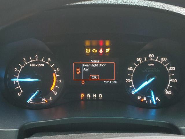 1FM5K8AR8GGA86795 - 2016 FORD EXPLORER POLICE INTERCEPTOR შავი ფოტო 9