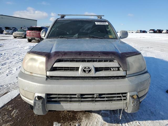 JTEBT17R840033419 - 2004 TOYOTA 4RUNNER LIMITED SILVER photo 5