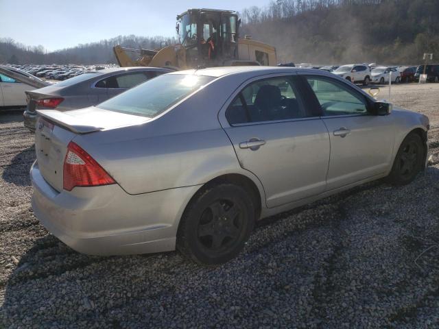 3FAHP0HAXAR415393 - 2010 FORD FUSION SE SILVER photo 3