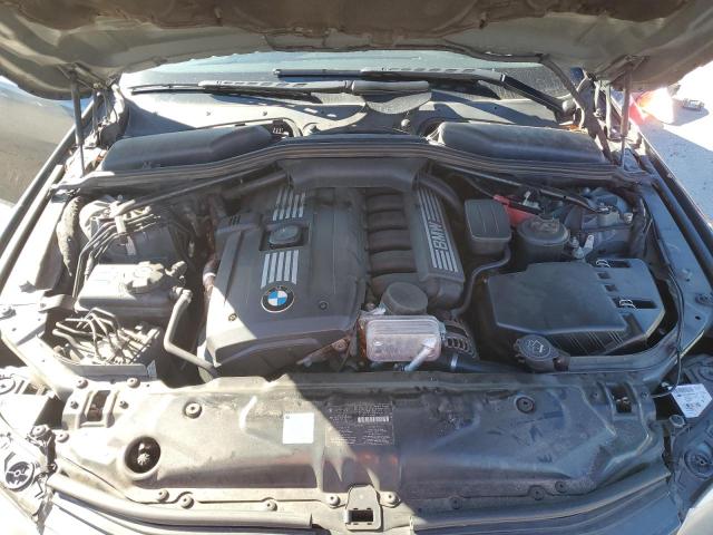 WBANU53598CT14896 - 2008 BMW 528 I GRAY photo 11