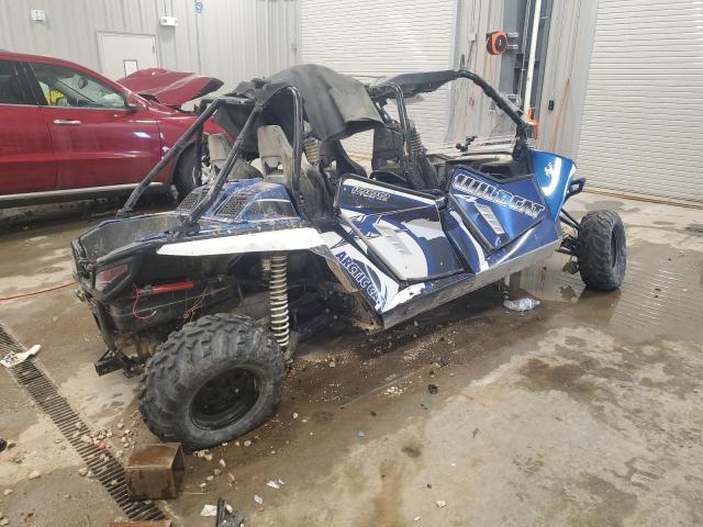 4UF14MPV6ET305518 - 2014 ARCTIC CAT F1000 BLUE photo 4