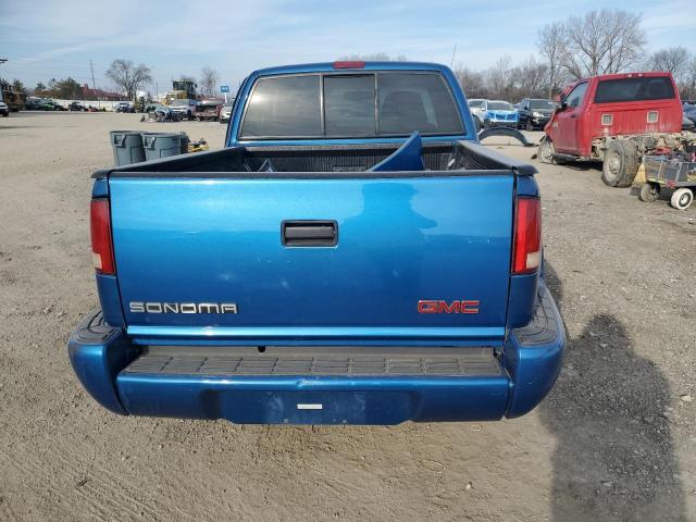 1GTCS1951Y8177018 - 2000 GMC SONOMA BLUE photo 6