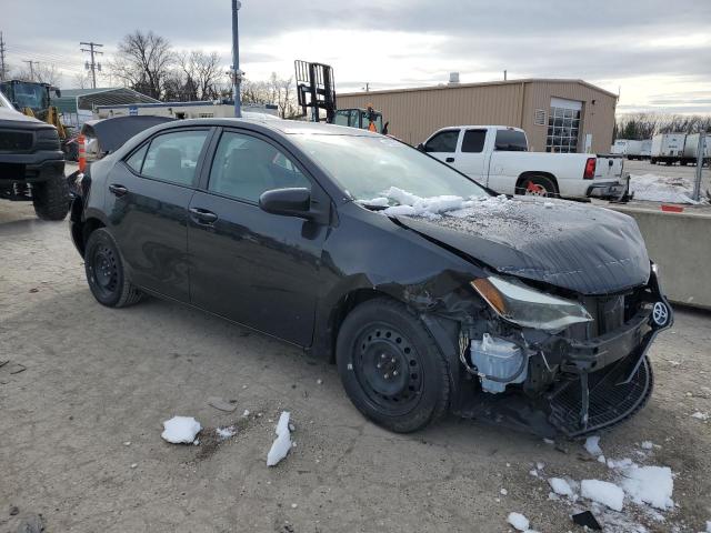 2T1BURHE3FC476582 - 2015 TOYOTA COROLLA L BLACK photo 4