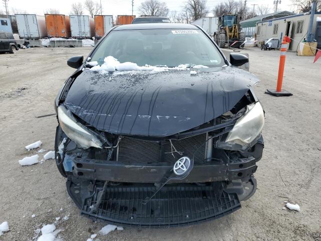 2T1BURHE3FC476582 - 2015 TOYOTA COROLLA L BLACK photo 5