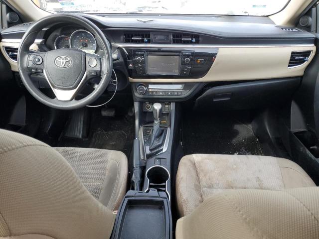 2T1BURHE3FC476582 - 2015 TOYOTA COROLLA L BLACK photo 8