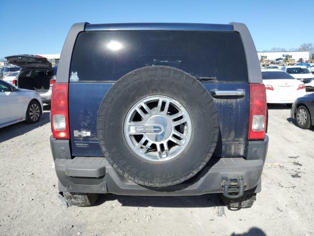 5GTDN13E478134191 - 2007 HUMMER H3 BLACK photo 6