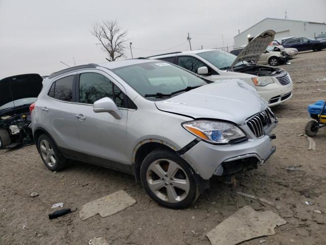 KL4CJASB7FB246680 - 2015 BUICK ENCORE SILVER photo 4