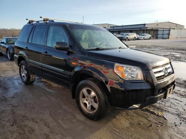 2HKYF18497H507569 - 2007 HONDA PILOT EX BLACK photo 4