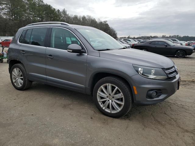 WVGBV3AX4EW543701 - 2014 VOLKSWAGEN TIGUAN S GRAY photo 4