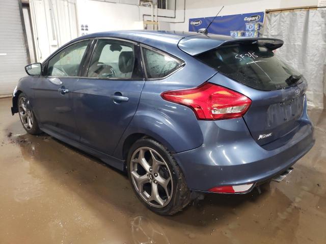 1FADP3L90JL285538 - 2018 FORD FOCUS ST BLUE photo 2