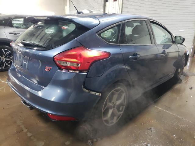 1FADP3L90JL285538 - 2018 FORD FOCUS ST BLUE photo 3