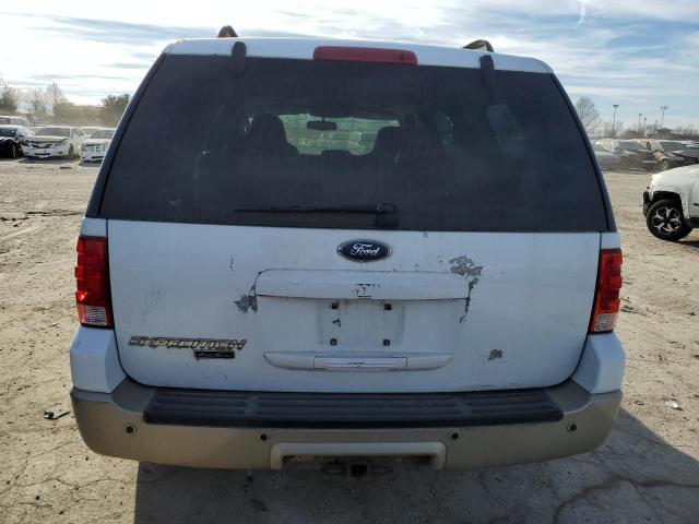 1FMFU18556LB00893 - 2006 FORD EXPEDITION EDDIE BAUER WHITE photo 6