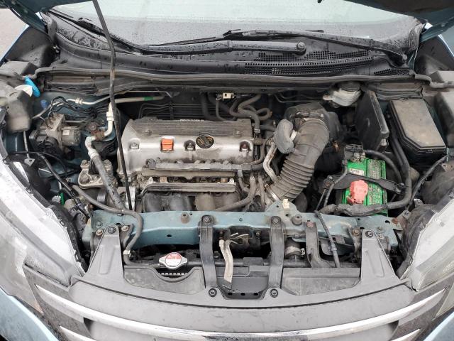 2HKRM4H71EH610536 - 2014 HONDA CR-V EXL TEAL photo 12